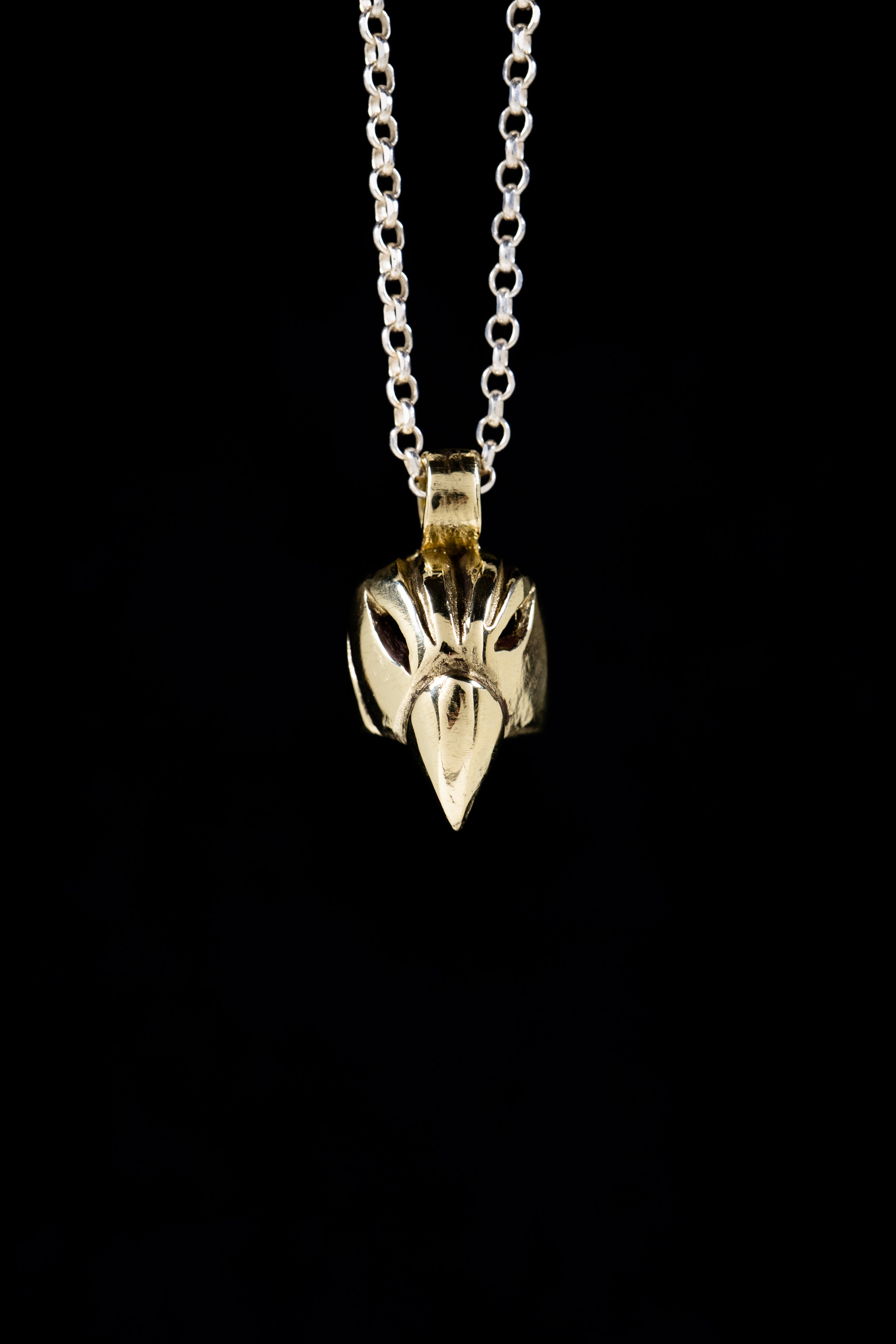 Bird of Prey Pendant (Sterling Silver or Gold)