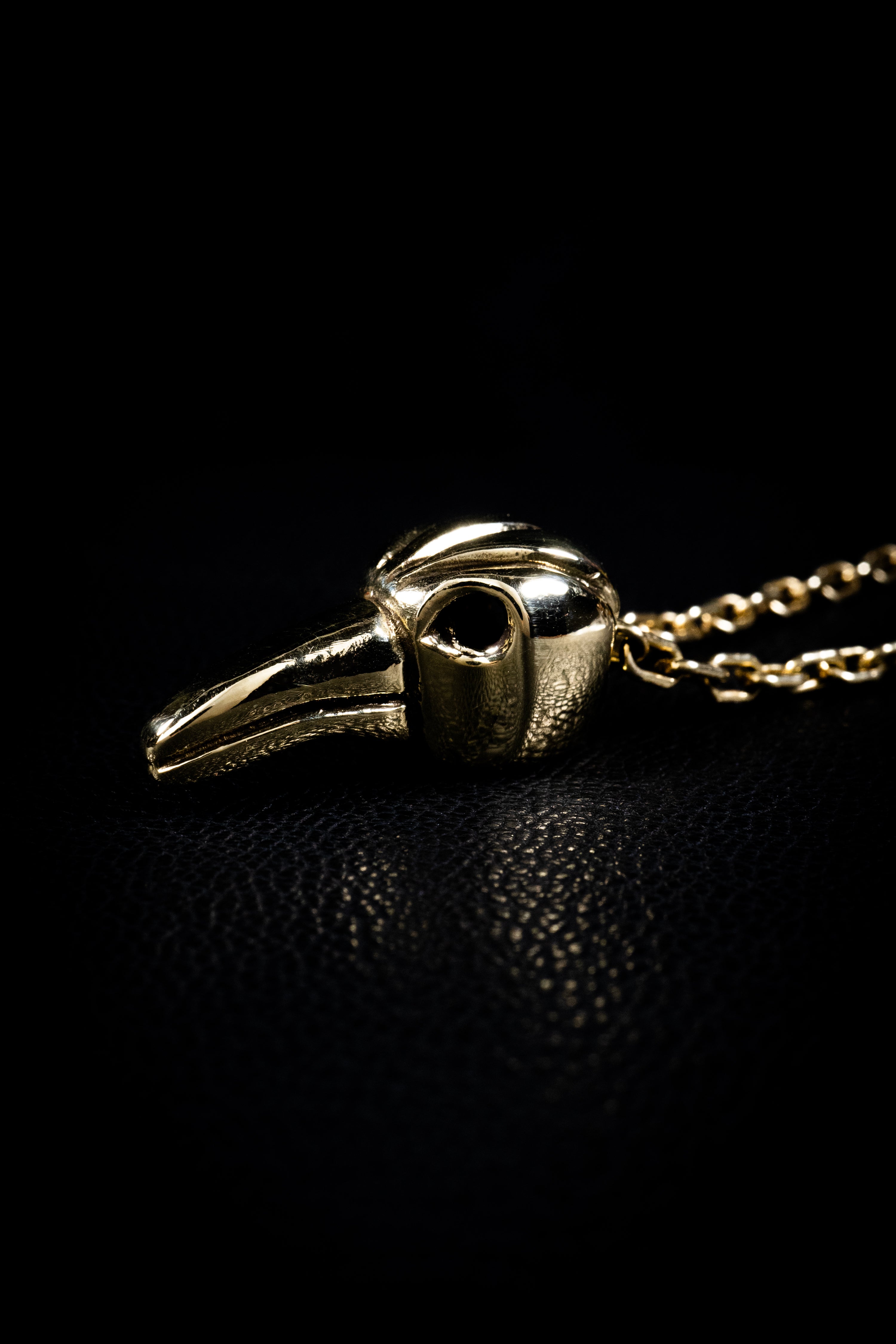 Sterling crow selling pendant.