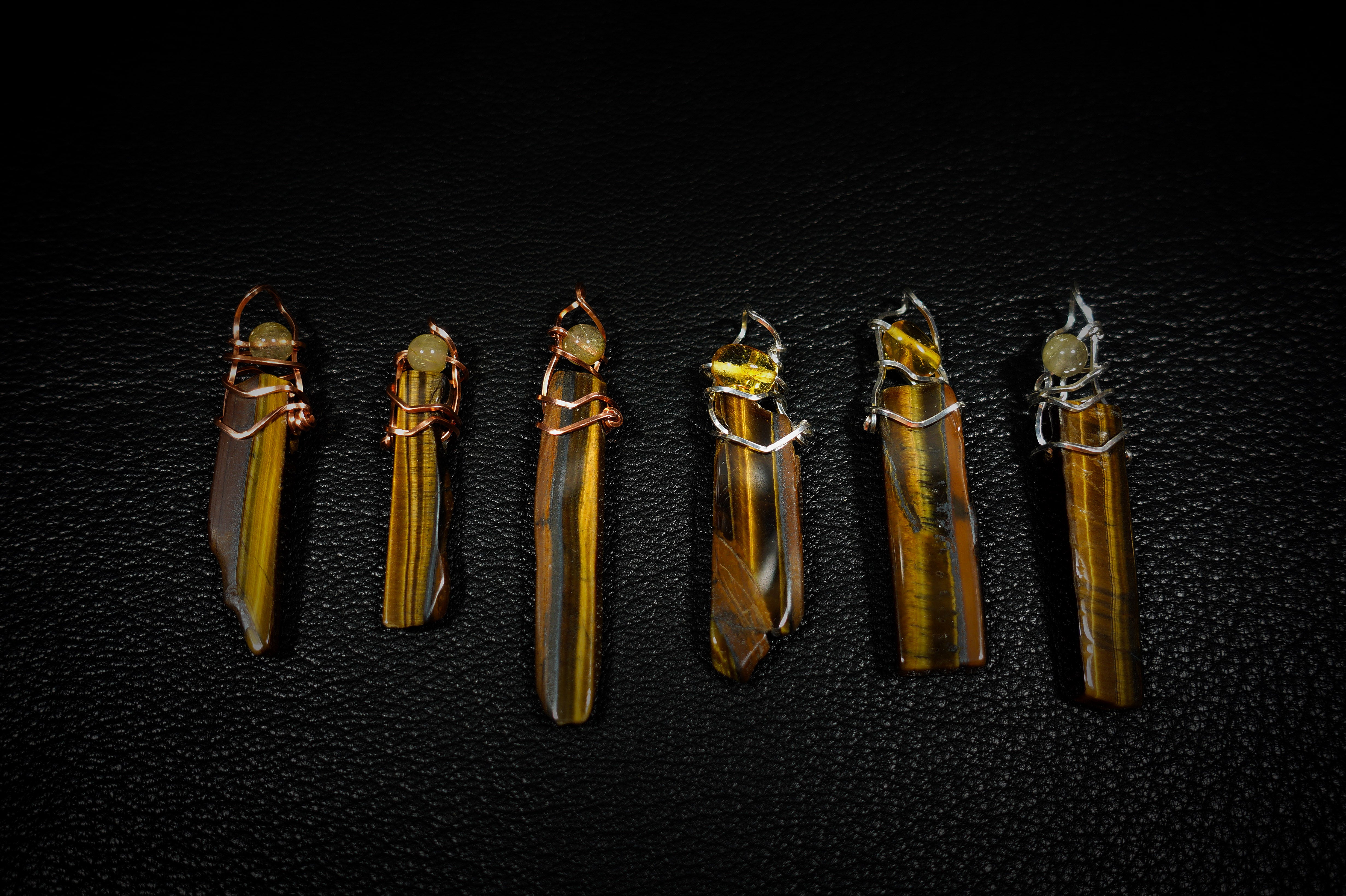 Tiger’s Eye Pendants