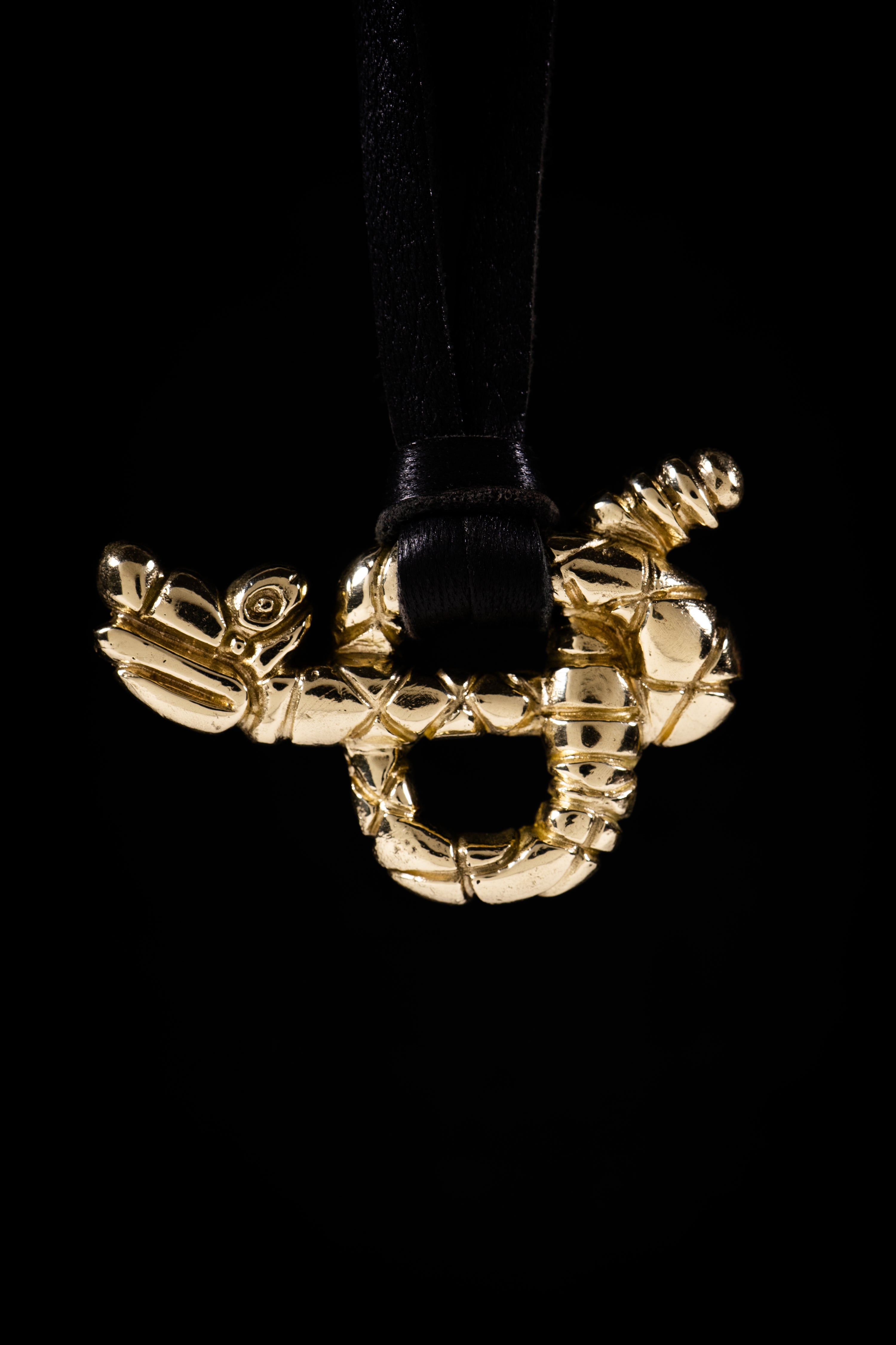 Rattlesnake Pendant (Sterling Silver or Gold)